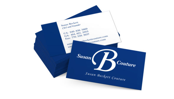 Susan Beckett Business Cards