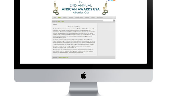 African Awards USA About Page