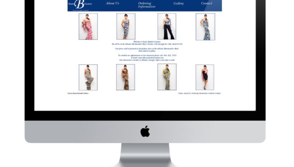 Susan Beckett Couture Home Page